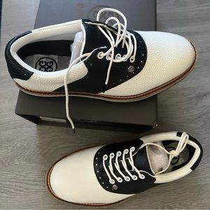 GFore Gallivanter golf shoes. Navy Blue/white. Size 8.5. NWT. Never worn.